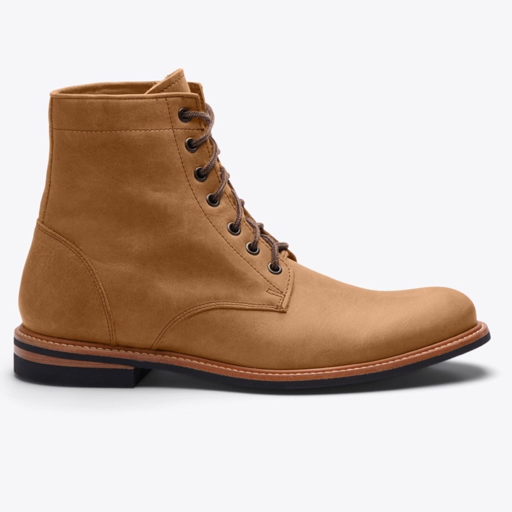 Nisolo All Weather Boots in Tobacco size 11